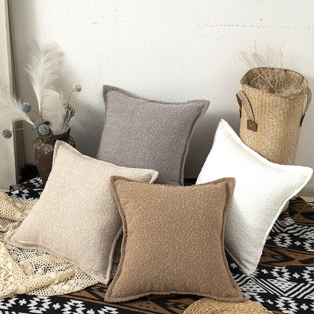 Bantal deco bantal Bouclé Sherpa